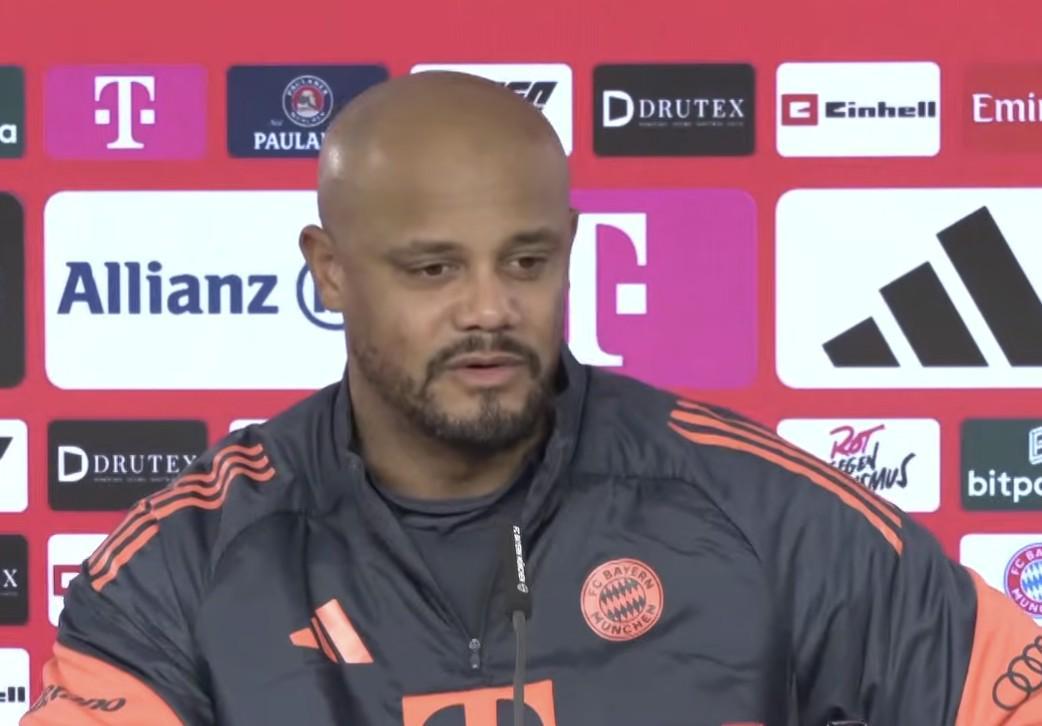 孔帕尼:博埃、阿芳、穆西亚拉和基米希无法出战,诺伊尔回归