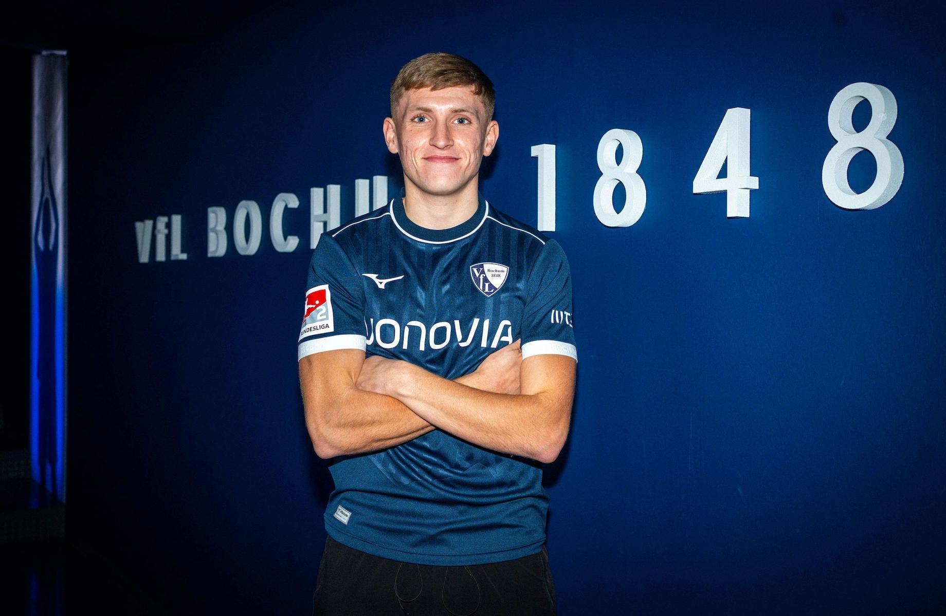 官方:西汉姆联21岁前锋马歇尔租借加盟德乙波鸿